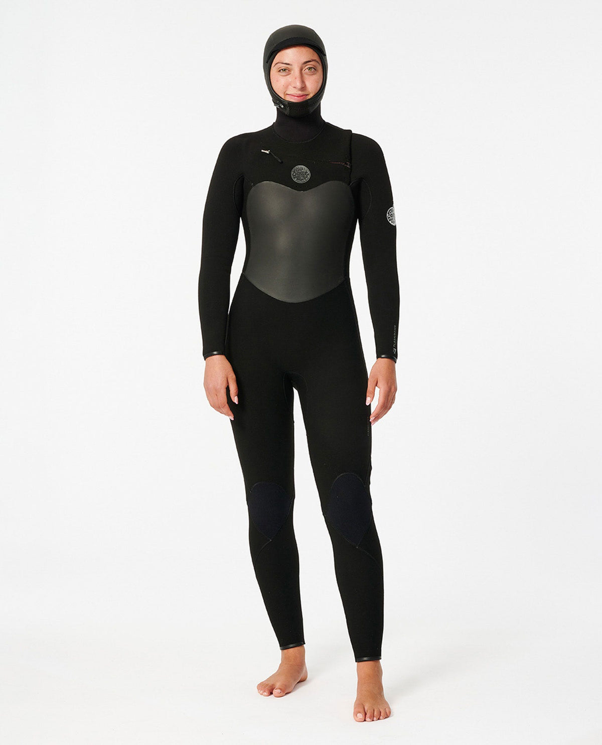 Rip Curl Women Women's Flashbomb 5/4 Hooded Chest Zip Fullsuit Wetsuit
