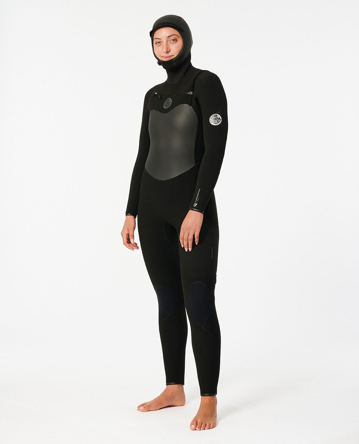 Rip Curl Women Women's Flashbomb 5/4 Hooded Chest Zip Fullsuit Wetsuit