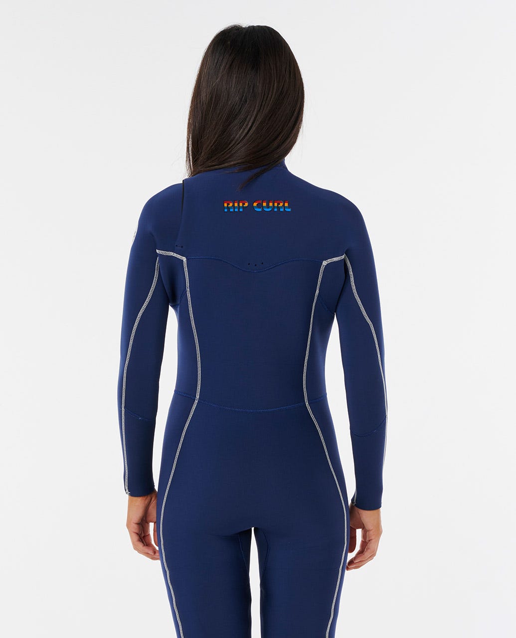 Rip Curl Women Stephanie Gilmore Dawn Patrol Chest Zip 3/2 Wetsuit