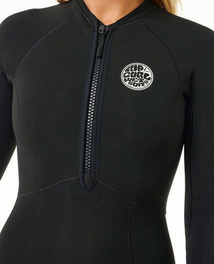 Rip Curl Women G-Bomb 1.5mm Long Sleeve Full Zip Full Coverage Springsuit