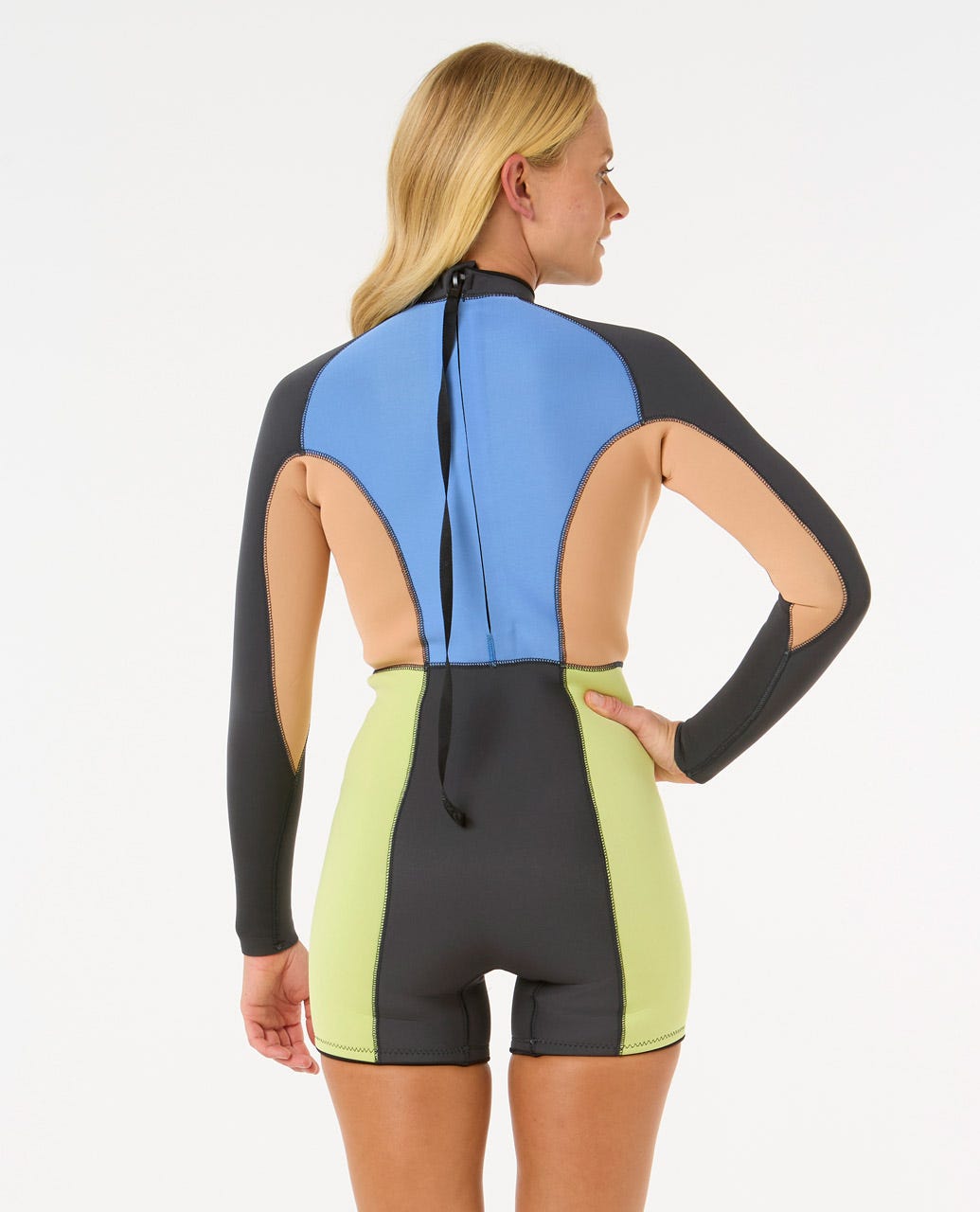 Rip Curl Women G-Bomb 2mm Long Sleeve Back Zip Springsuit