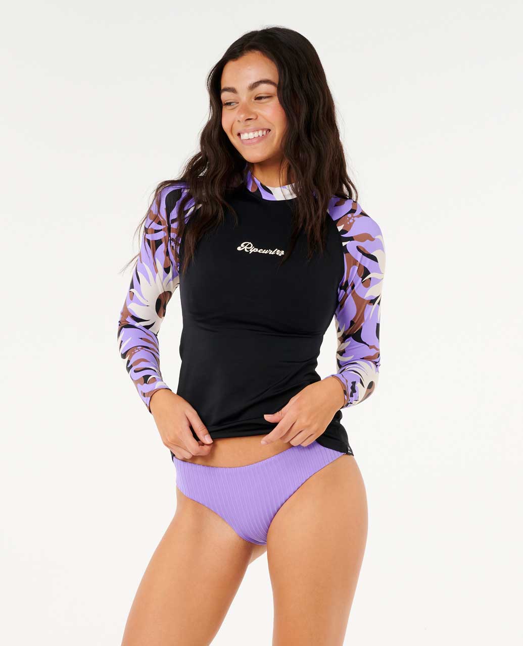 Rip Curl Women Cala Nights Long Sleeve Rash Guard