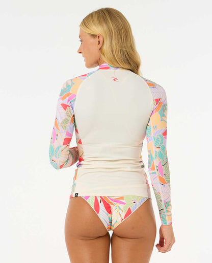 Rip Curl Women Cala Vadella Long Sleeve UPF Rash Guard