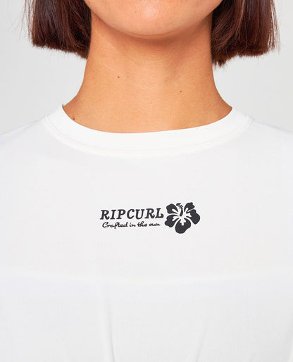 Rip Curl Women Hibiscus Surflite UPF50+ Rash Guard