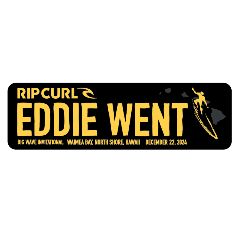 Rip Curl Women Eddie Went Sticker