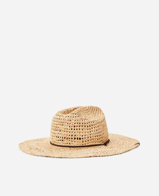 Rip Curl Women Crushable Straw Cowgirl Hat