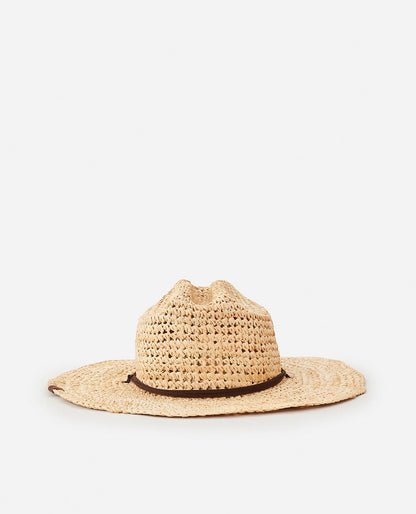 Rip Curl Women Crushable Straw Cowgirl Hat