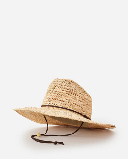 Rip Curl Women Crushable Straw Cowgirl Hat