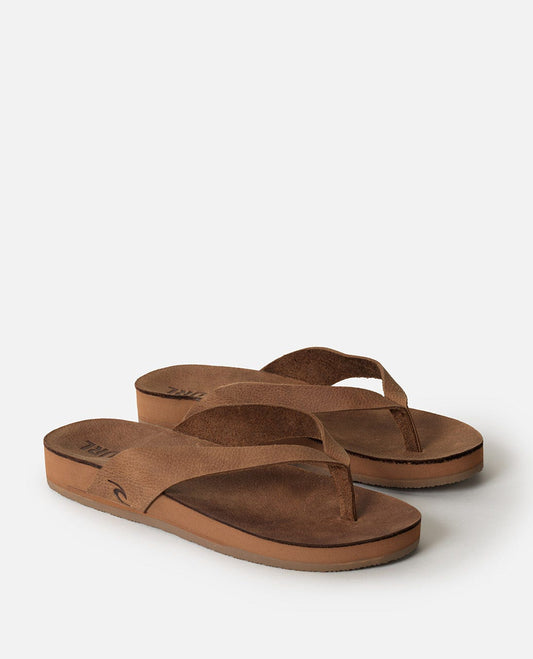 Rip Curl Women Freedom Leather Bloom Open Toe Sandals