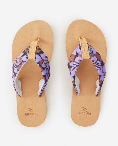 Rip Curl Women Freedom Plush Bloom Open Toe Sandals