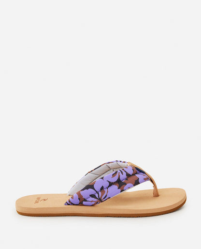 Rip Curl Women Freedom Plush Bloom Open Toe Sandals