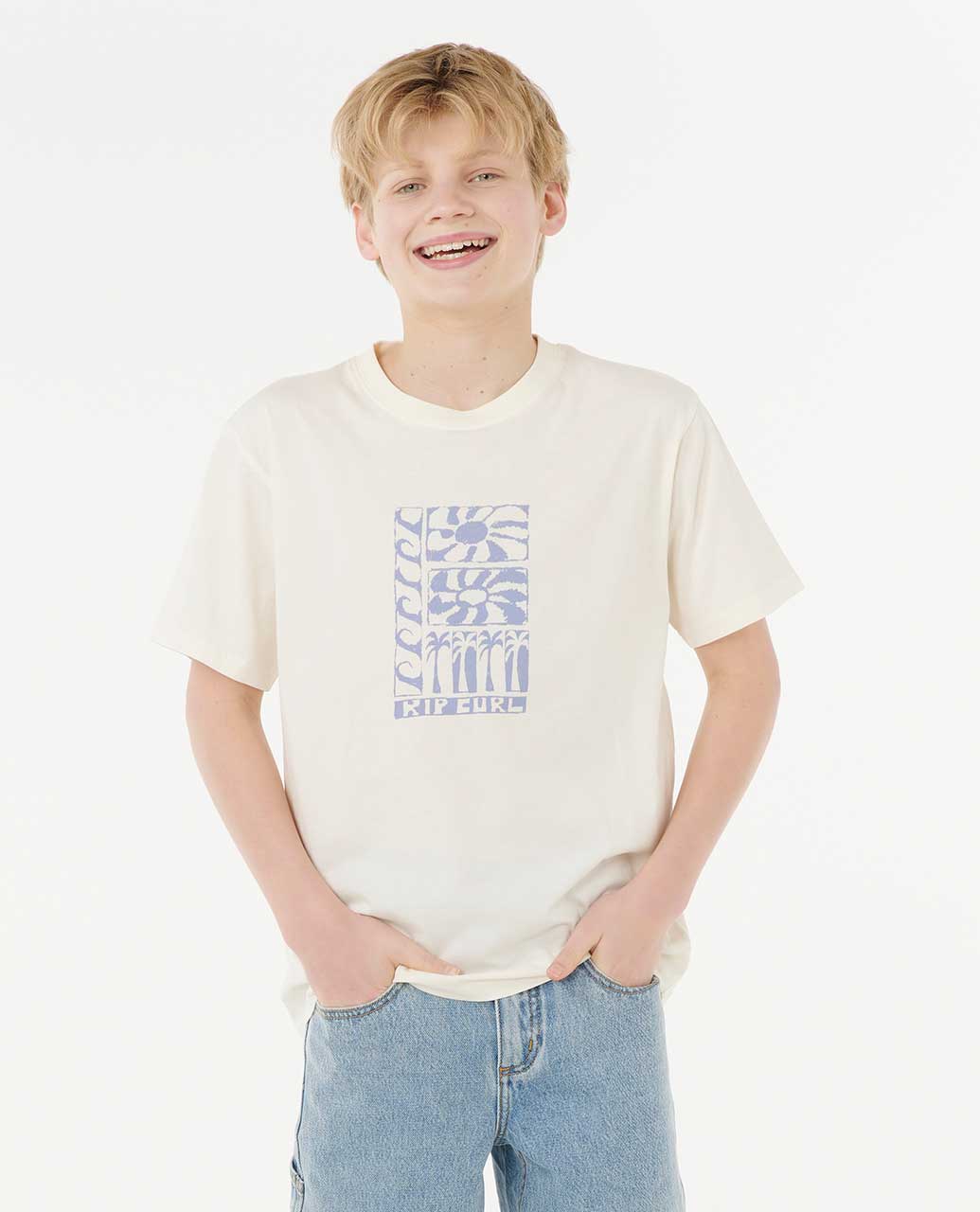 Rip Curl Kids Artist Of The Search Ty Williams Stacked Tee - Boys (8-16 years)