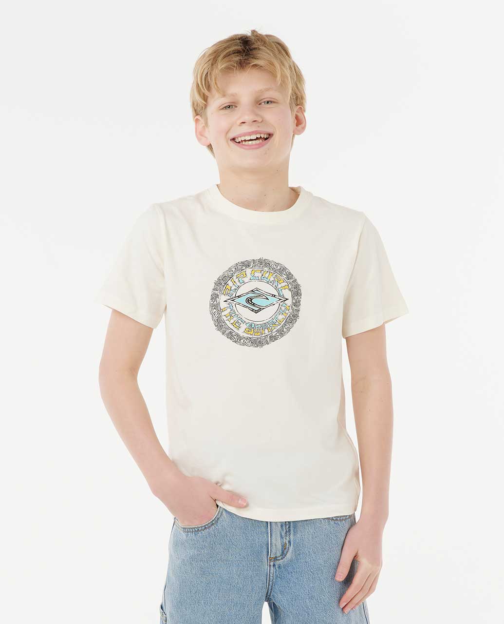 Rip Curl Kids Tropic Daze Mandala Tee - Boys (8-16 years)