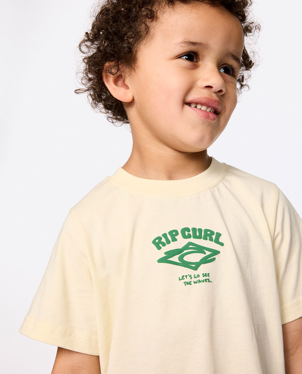 Rip Curl Kids Wave Dayz Logo Tee - Boys (1-8 years)