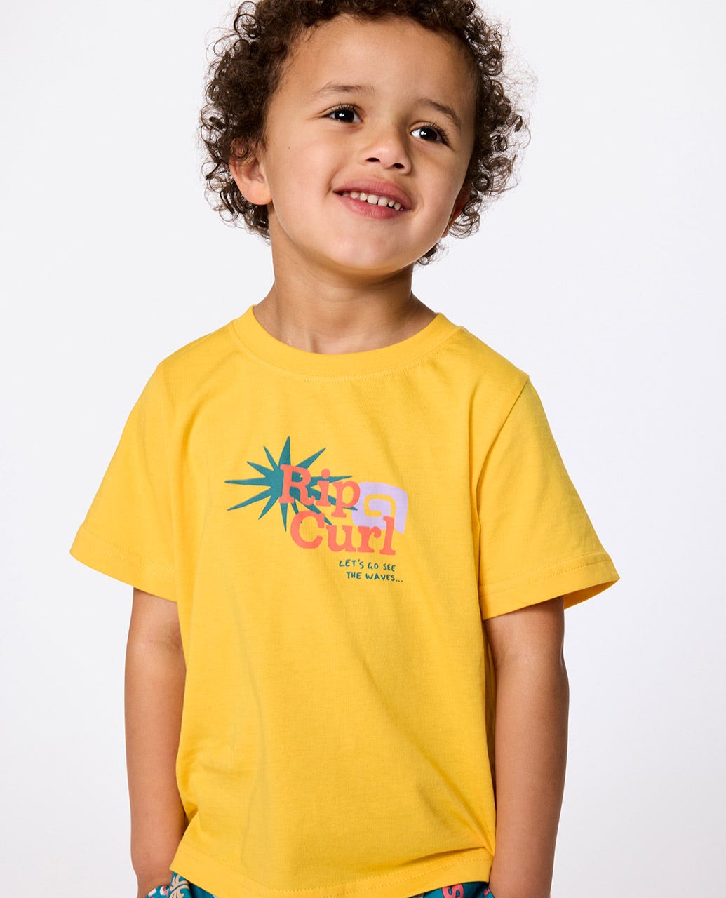 Rip Curl Kids Let's See The Waves Tee - Boys (1-8 years)