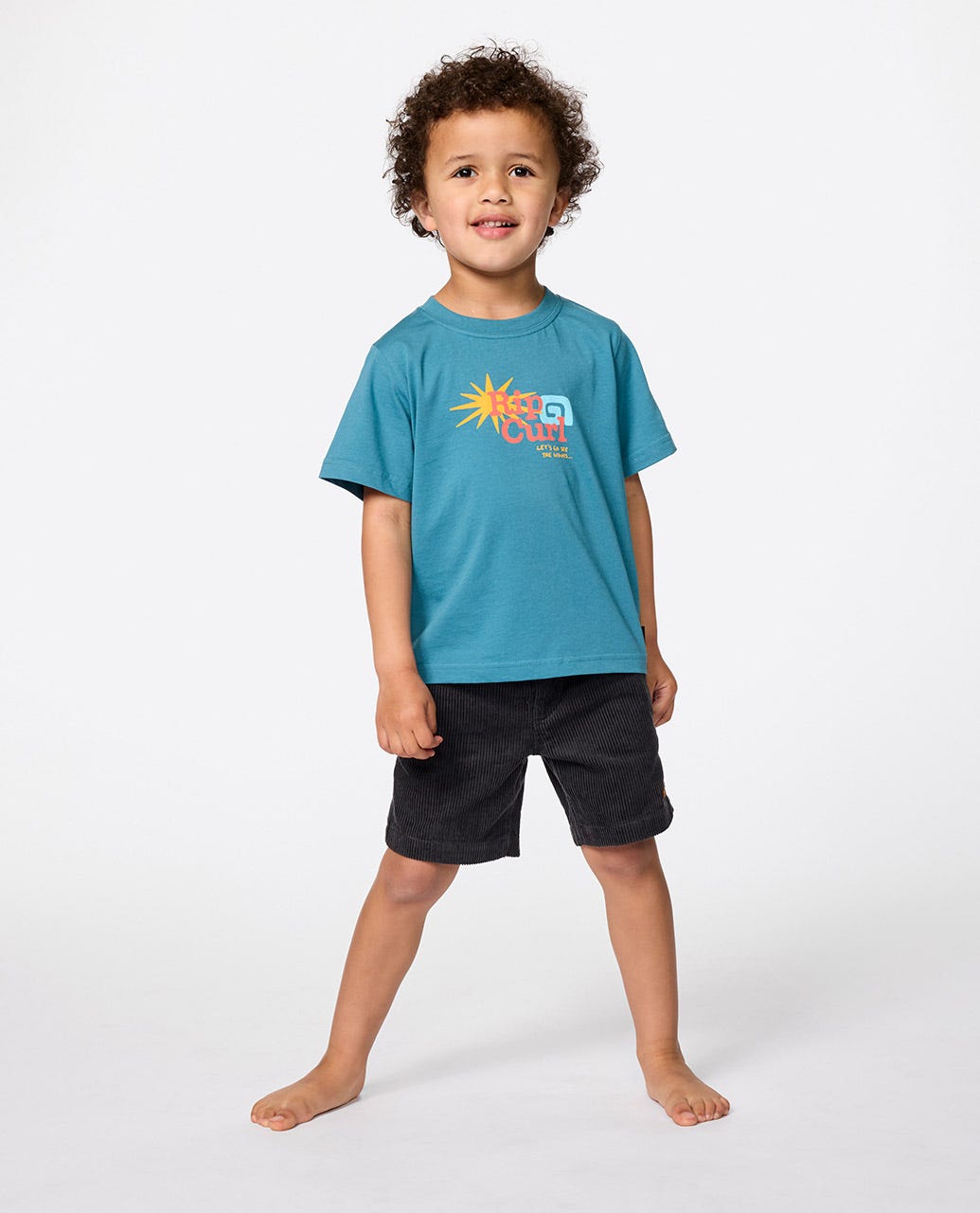 Rip Curl Kids Let's See The Waves Tee - Boys (1-8 years)