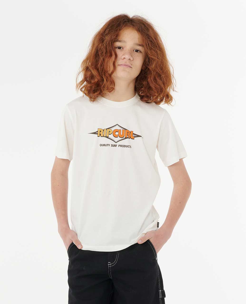 Rip Curl Kids Surf Revival Logo Tee - Boys (8-16 years)