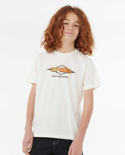 Rip Curl Kids Surf Revival Logo Tee - Boys (8-16 years)