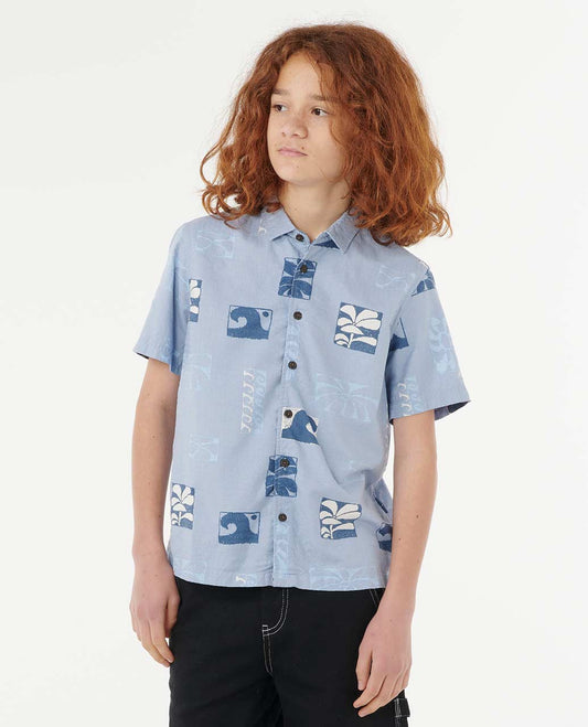 Rip Curl Kids Artist Of The Search - Ty Williams Short Sleeve Shirt - Boys (8-16 years)