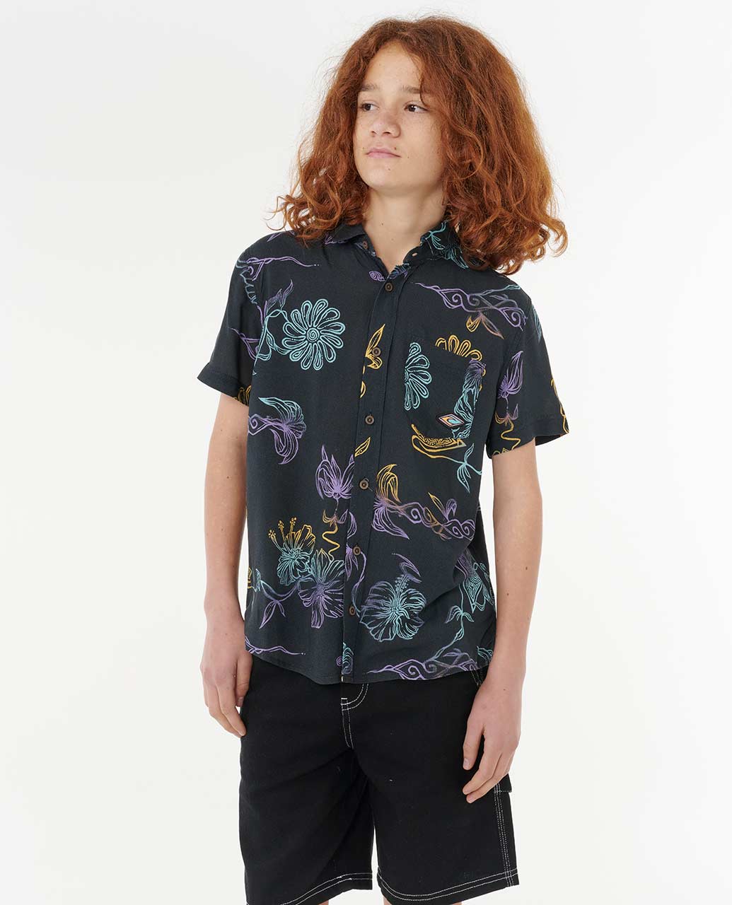 Rip Curl Kids Tropic Daze Floral Shirt - Boys (8-16 years)