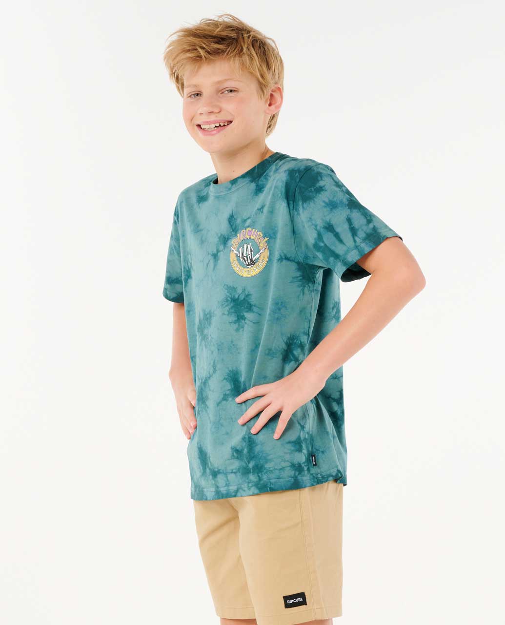 Rip Curl Kids Shred Shaka Tee - Boys (8-16 years)