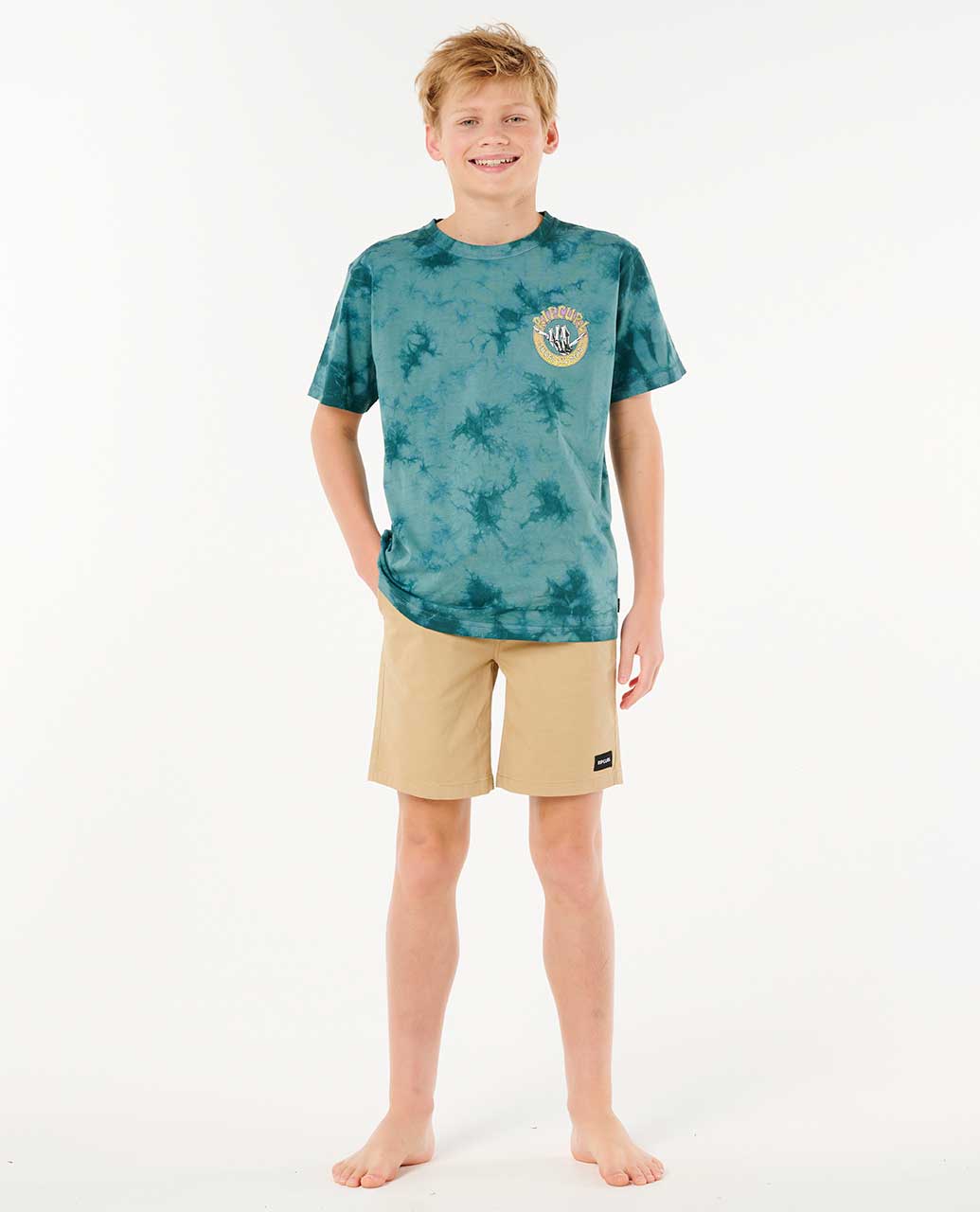 Rip Curl Kids Shred Shaka Tee - Boys (8-16 years)