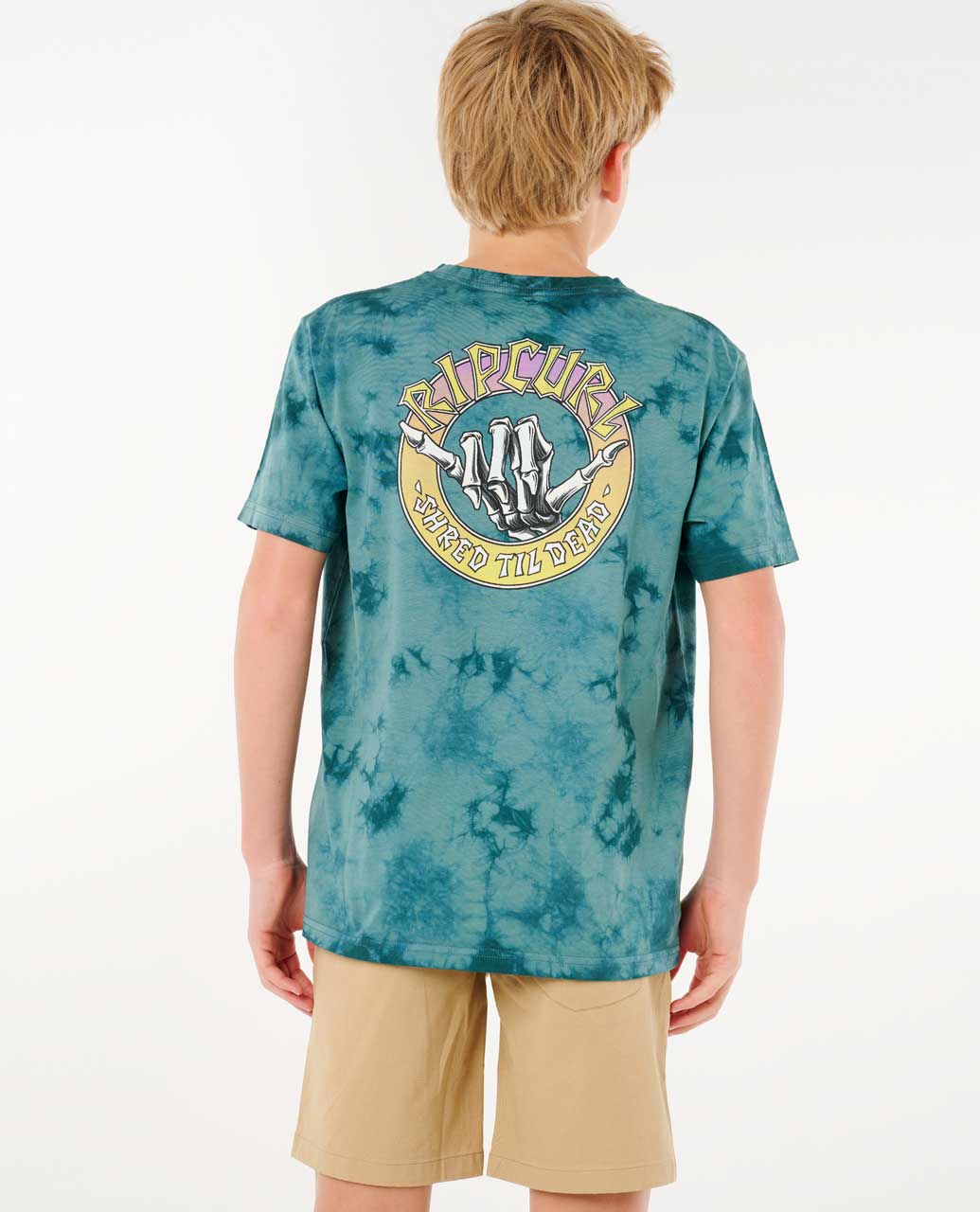 Rip Curl Kids Shred Shaka Tee - Boys (8-16 years)