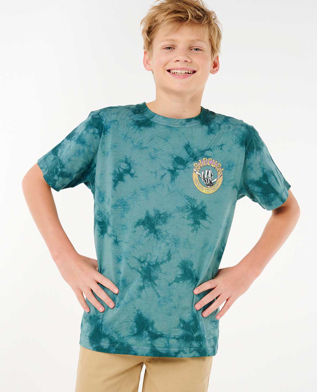 Rip Curl Kids Shred Shaka Tee - Boys (8-16 years)