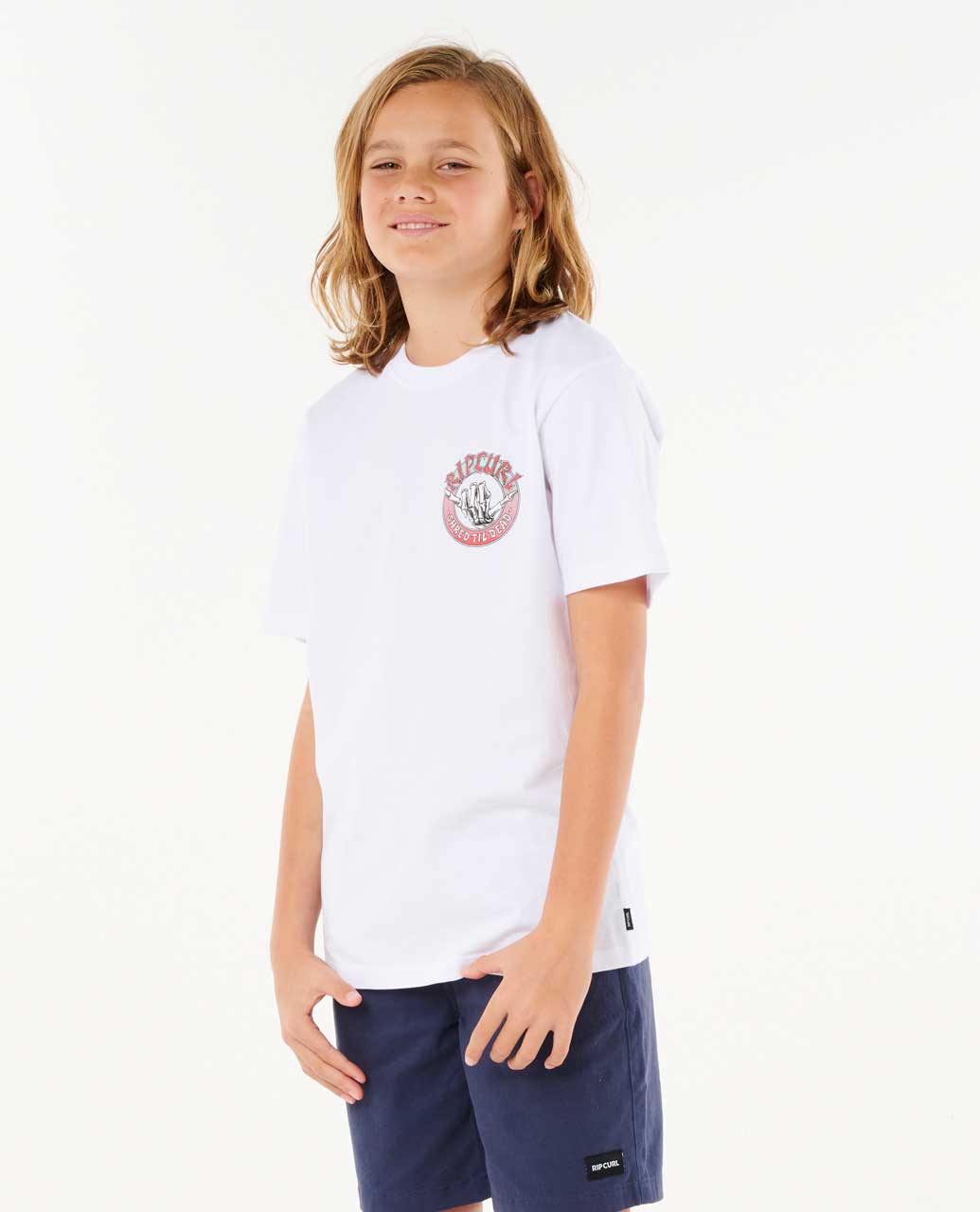 Rip Curl Kids Shred Til Tee - Boys (8-16years)