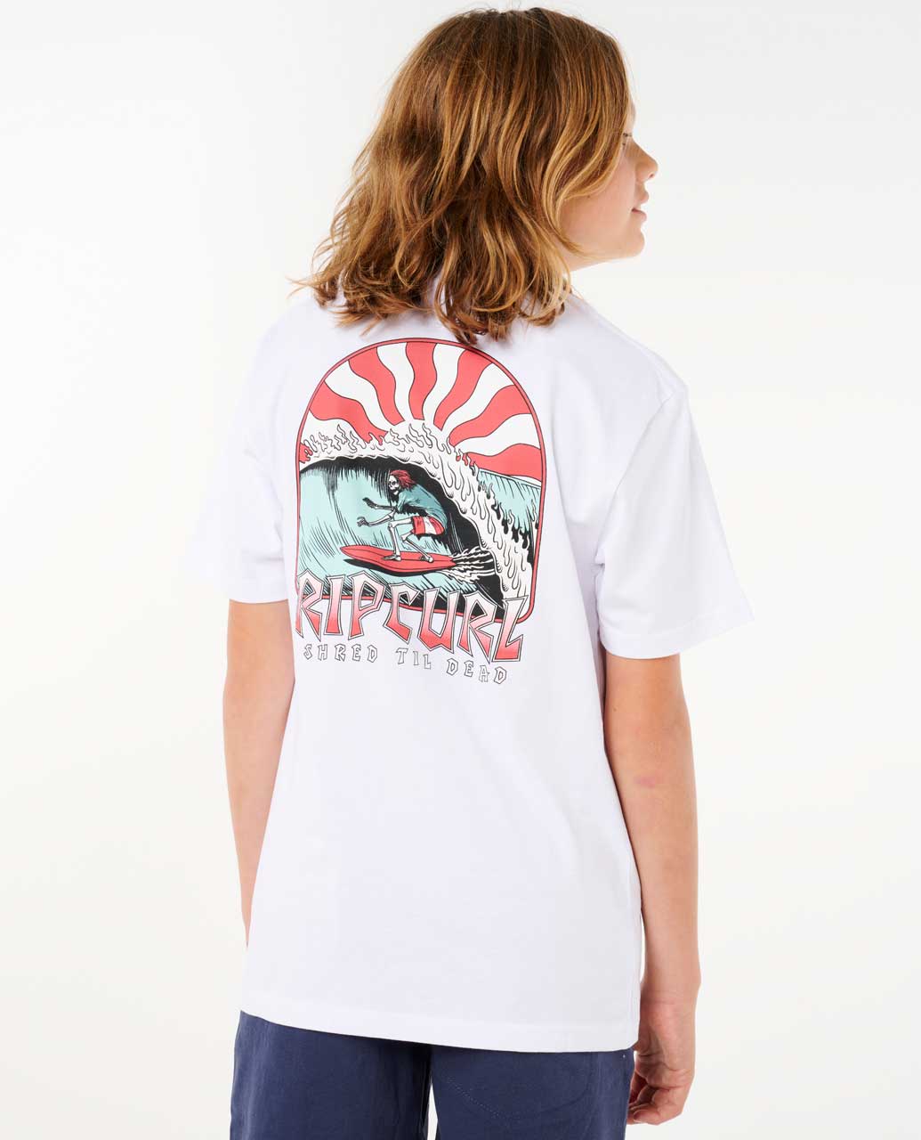 Rip Curl Kids Shred Til Tee - Boys (8-16years)