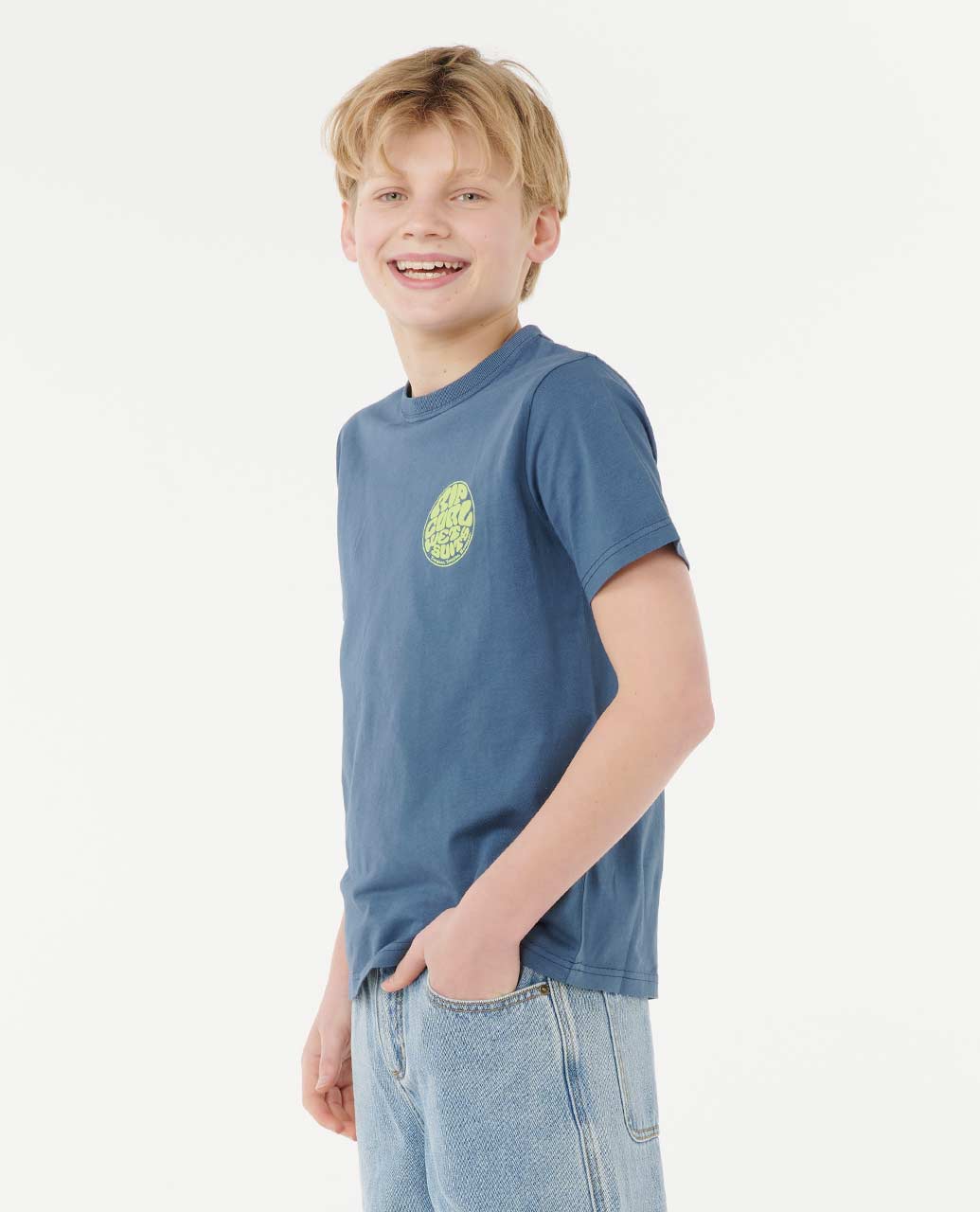 Rip Curl Kids Wetsuit Icon Tee - Kids (8-16 years)