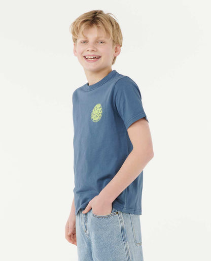 Rip Curl Kids Wetsuit Icon Tee - Kids (8-16 years)