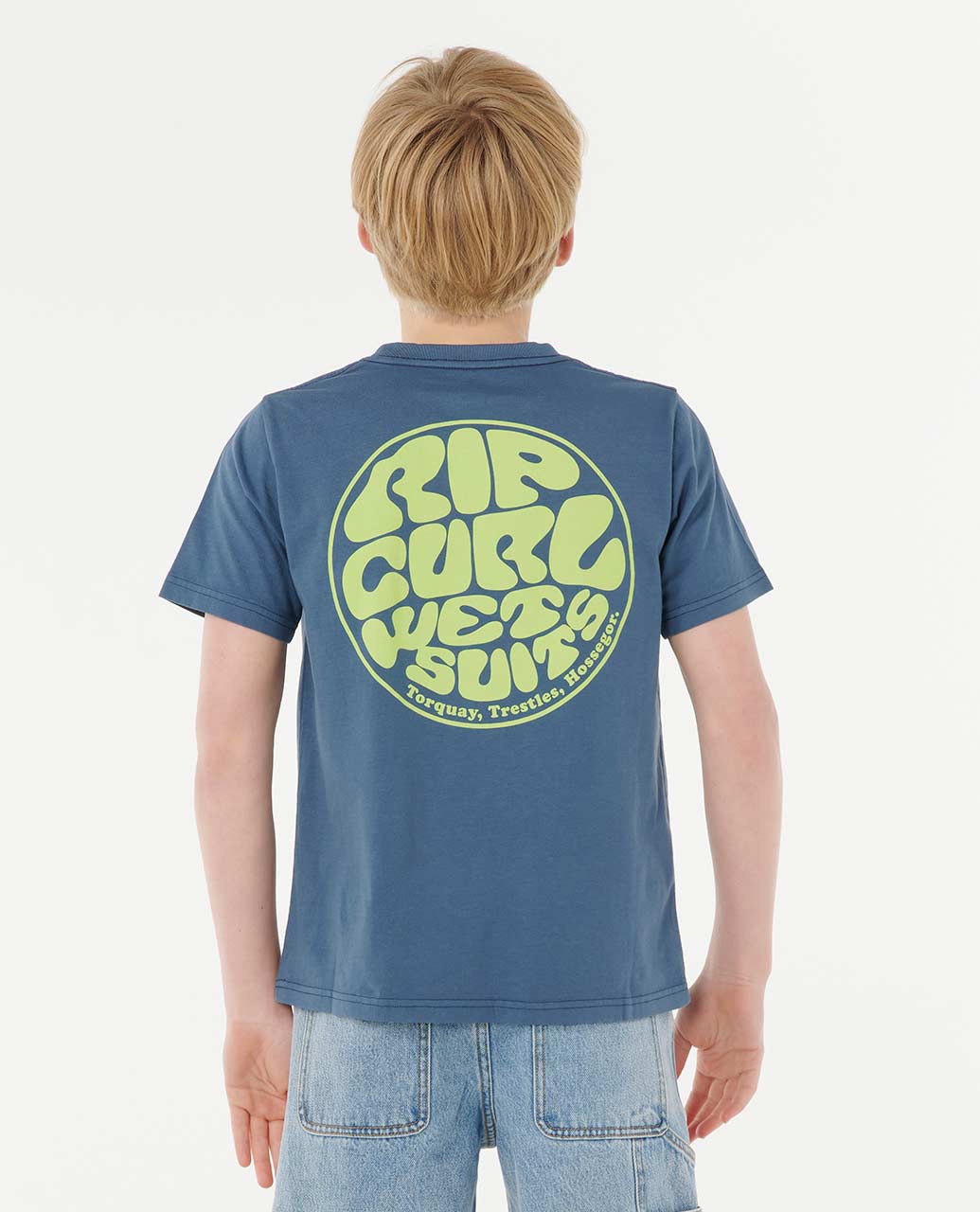 Rip Curl Kids Wetsuit Icon Tee - Kids (8-16 years)