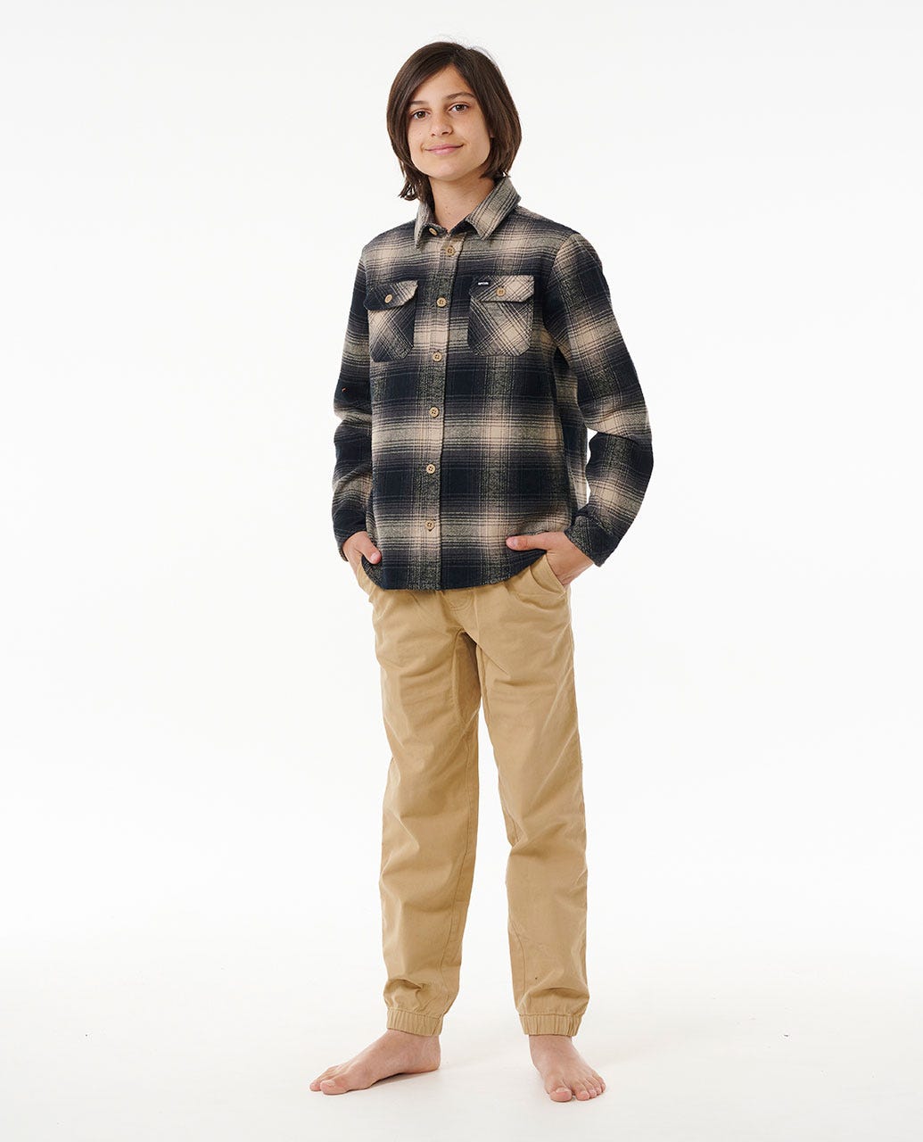 Rip Curl Kids Count Flannel Shirt - Boys (8-16 Years)