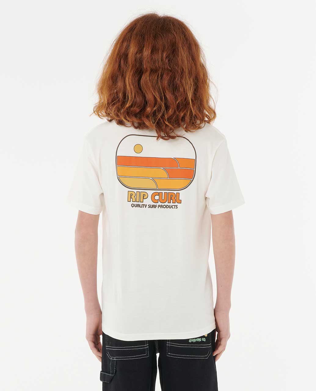 Rip Curl Kids Surf Revival Lined Up Tee - Boys (8-16 years)
