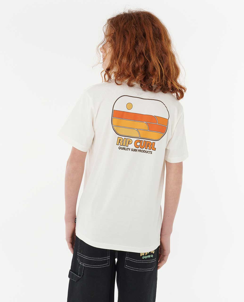 Rip Curl Kids Surf Revival Lined Up Tee - Boys (8-16 years)