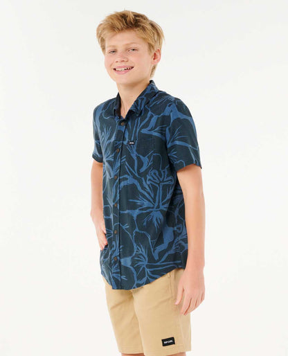 Rip Curl Kids Artist Of The Search - Cody Welsh Short Sleeve Shirt - Boys (8-16 years)