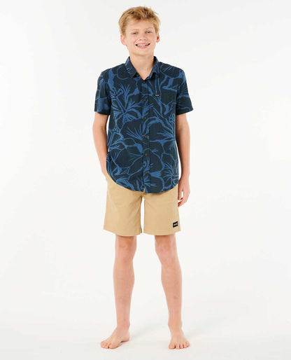 Rip Curl Kids Artist Of The Search - Cody Welsh Short Sleeve Shirt - Boys (8-16 years)