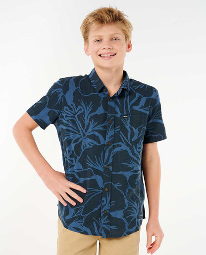 Rip Curl Kids Artist Of The Search - Cody Welsh Short Sleeve Shirt - Boys (8-16 years)