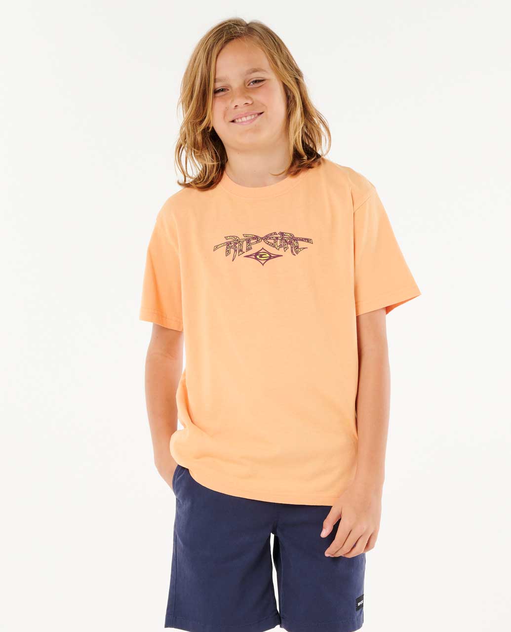 Rip Curl Kids Raw Energy Gnarly Tee - Boys (8-16 years)