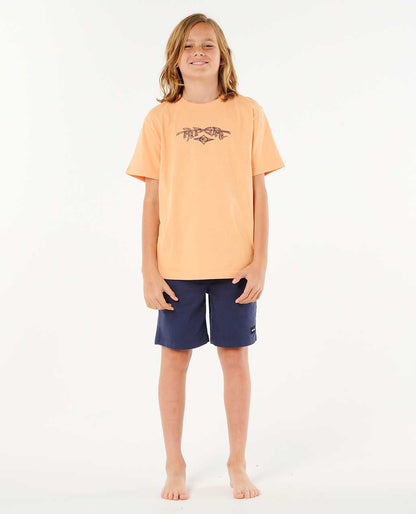 Rip Curl Kids Raw Energy Gnarly Tee - Boys (8-16 years)