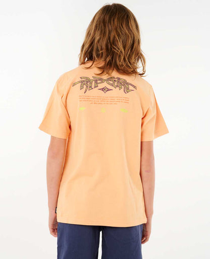 Rip Curl Kids Raw Energy Gnarly Tee - Boys (8-16 years)