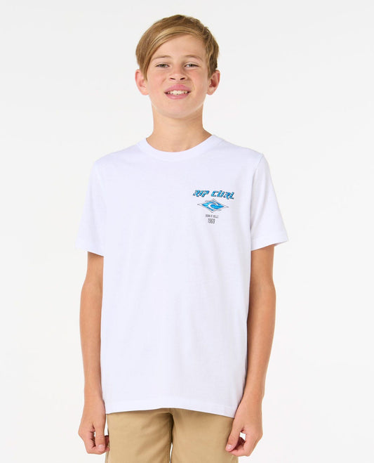Rip Curl Kids Fadeout Icon Tee - Boys (8-16 years)