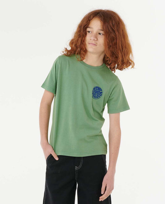 Rip Curl Kids Wetsuit Icon Tee - Kids (8-16 years)