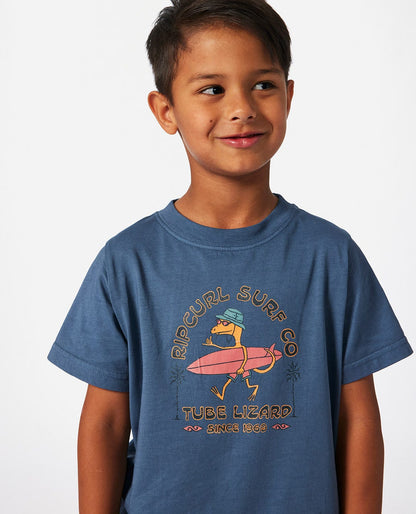 Rip Curl Kids Grom Energy Lizard Tee - Boys (2-8 years)