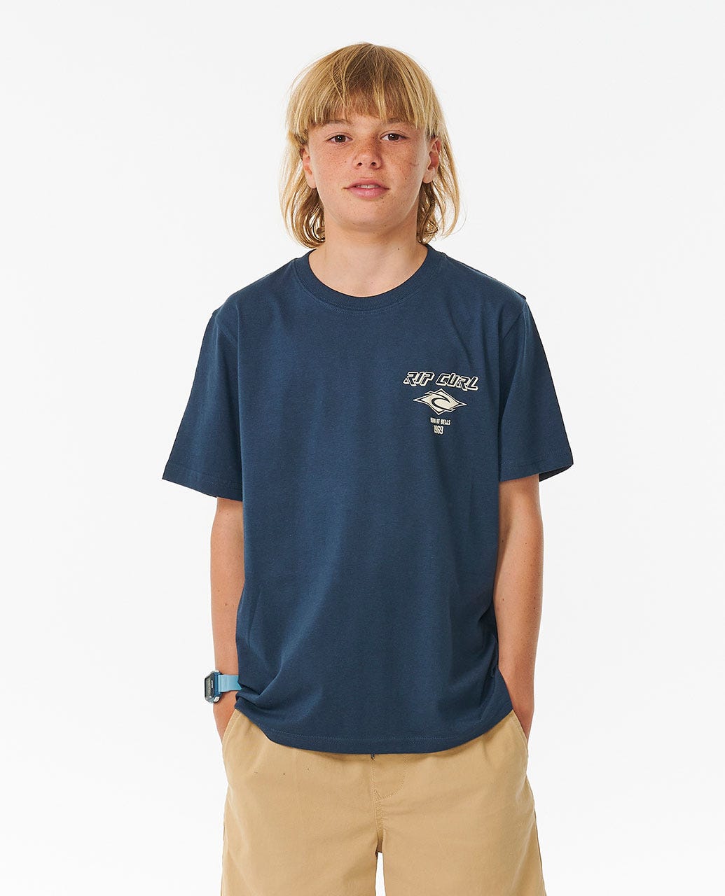 Rip Curl Kids Fadeout Icon Tee - Boys (8-16 years)