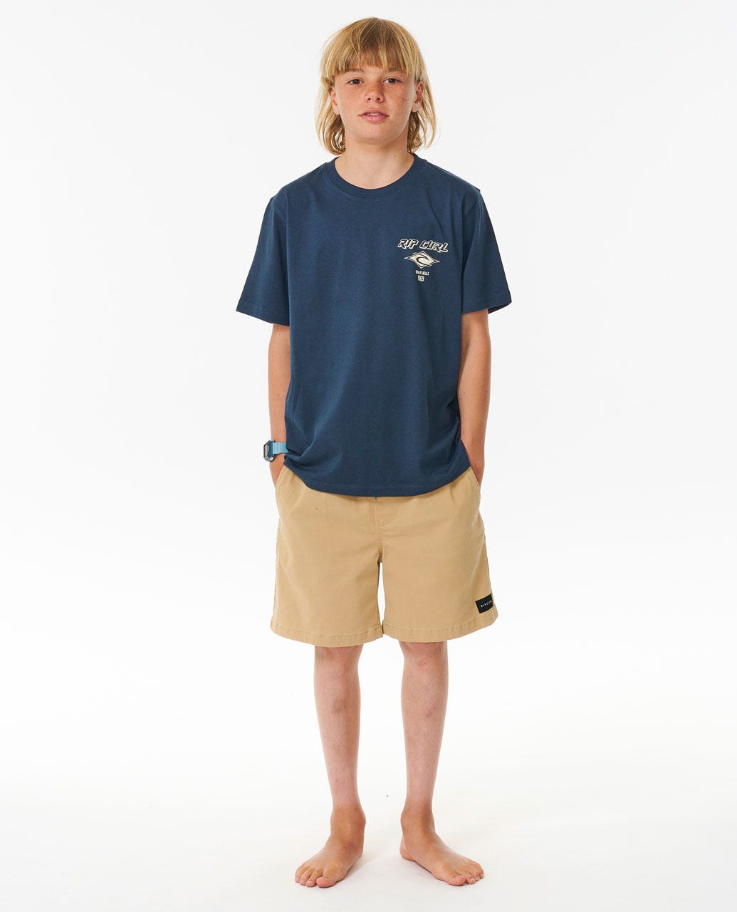 Rip Curl Kids Fadeout Icon Tee - Boys (8-16 years)