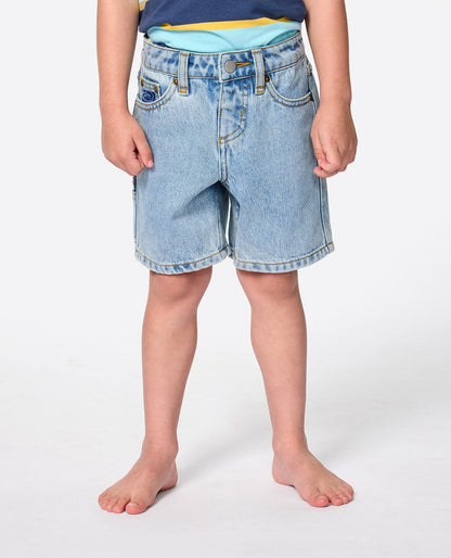 Rip Curl Kids Hyped Up Denim Short - Kids (1-8 years)