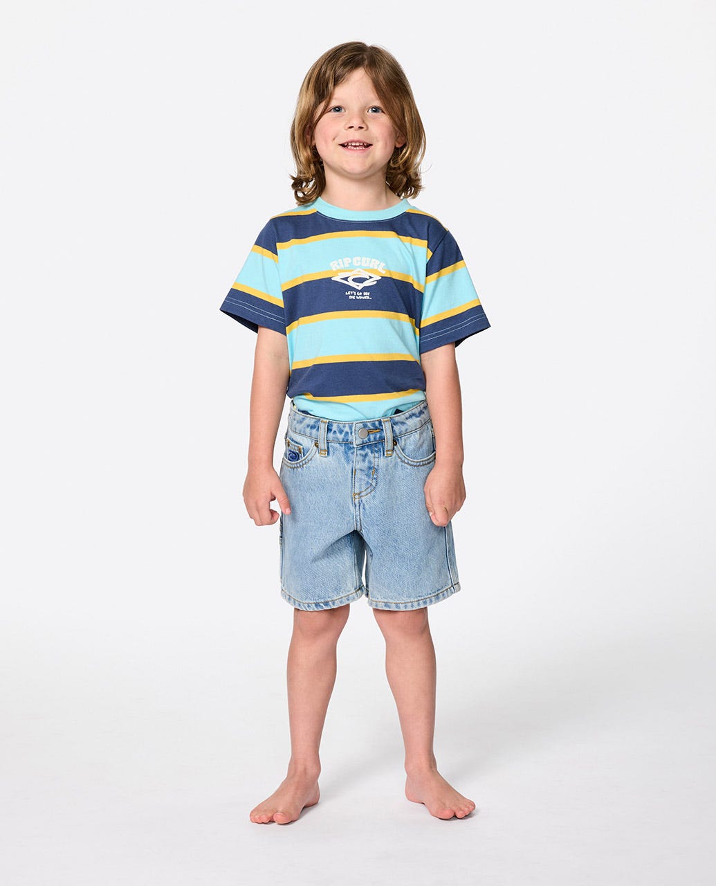 Rip Curl Kids Hyped Up Denim Short - Kids (1-8 years)