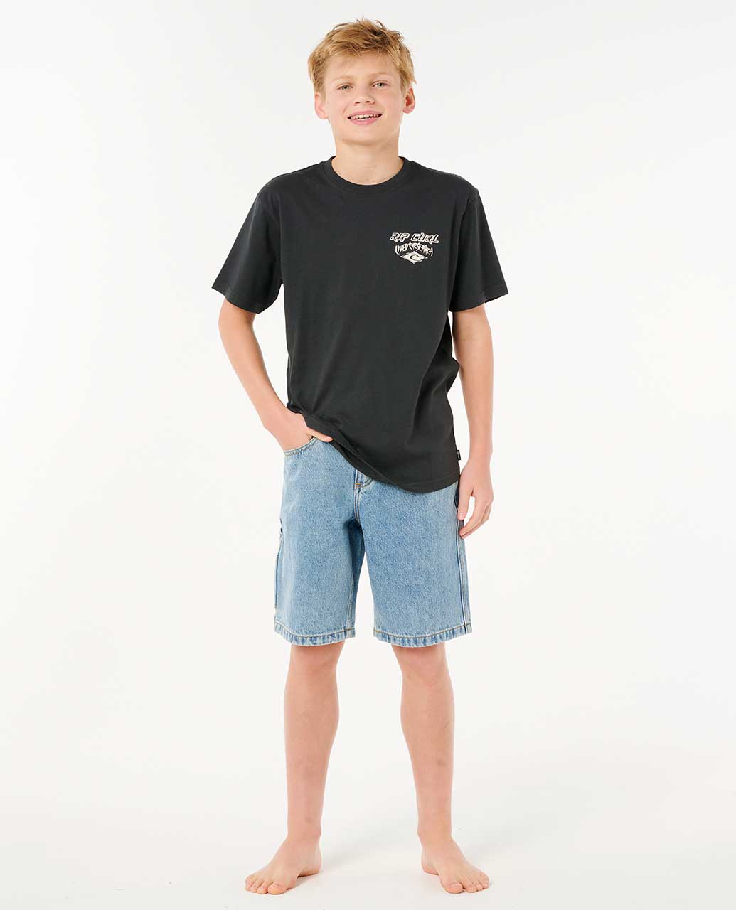 Rip Curl Kids Hyped Up 20" Denim Walkshort - Kids (8-16 years)